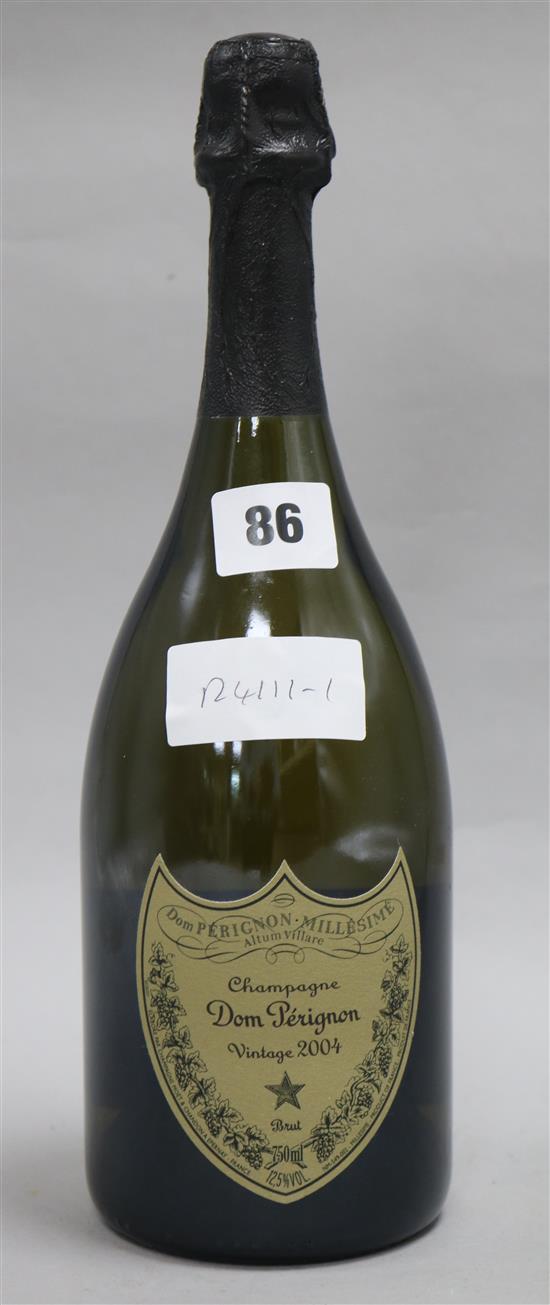 A bottle of Don Perignon 2004